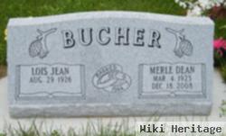 Merle "dean" Bucher