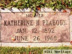 Katherine H Peabody