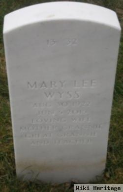 Mary Lee Gilbreath Wyss