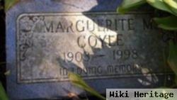 Marguerite M White Coyle