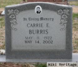 Carrie E Kirk Burris