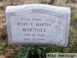 Ruby Yvonne Martin Martinez