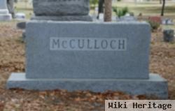 Alma Taggart Eveleth Mcculloch