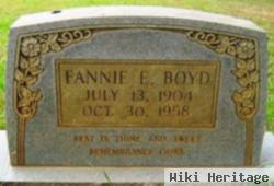 Fannie E Boyd