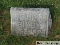 Alice L Bixby