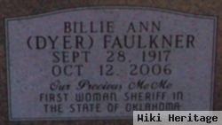 Billie Ann Whetstone Faulkner