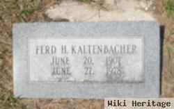 Ferd H. Kaltenbacher