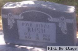 Boyd Denzil Rush