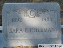 Sara E. Coleman