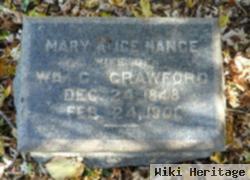 Mary Alice Nance Crawford