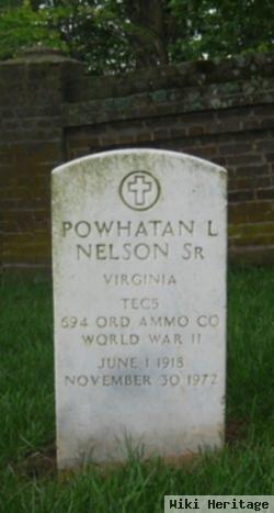 Powhatan L Nelson, Sr