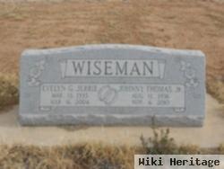 Evelyn G "jerrie" Wiseman