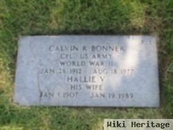 Calvin R Bonner