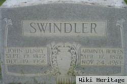 Arminta Bowen Swindler