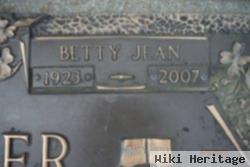 Betty Jean "jeanie" Mears Bridger