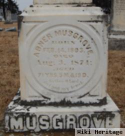 Abner Musgrove