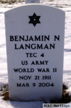 Benjamin N. Langman