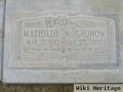 Mathilde Wilhemina Grunow