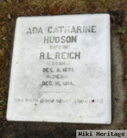 Ada Catharine Hudson Reich