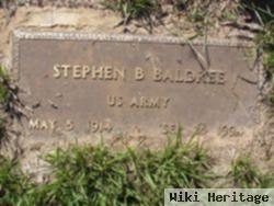 Stephen B Baldree