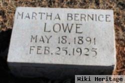 Bernice Martha Lowe