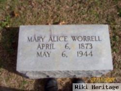 Mary Alice Martin Worrell