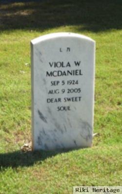 Viola W Mcdaniel