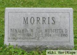 Benjamin W Morris