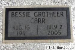 Bessie Mae Holley Grotheer Carr
