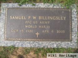 Samuel P W Billingsley