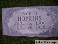 Faye J Otto Hopkins