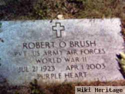 Pvt Robert O Brush