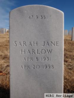 Sarah Jane Pulis Harlow