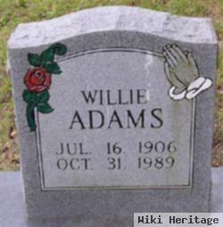 Willie Taylor Adams