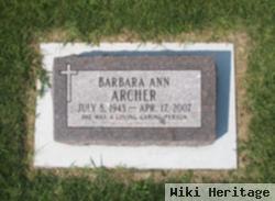 Barbara Ann Archer