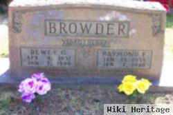 Dewey G. Browder