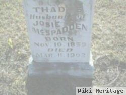 Thadeus Mcspadden