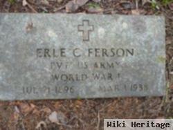 Erle C Ferson