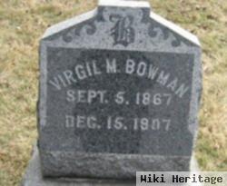 Virgil M Bowman