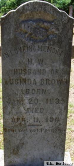 Henry Washington Brown