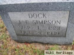 J F "dock" Simpson