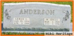 Harriett Idell Galbreath Anderson