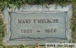 Mary F Melrose