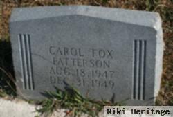 Carol Fox Patterson