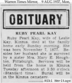 Ruby Pearl Harris Kay