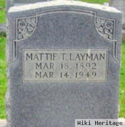 Mattie Catherine Toppin Layman