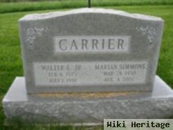 Walter L Carrier, Jr