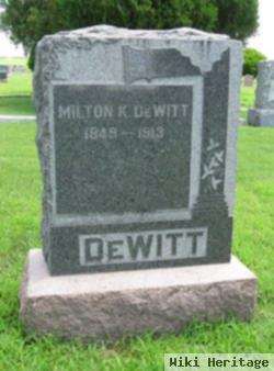 Milton K. Dewitt