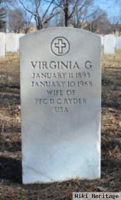 Virginia G. Ryder