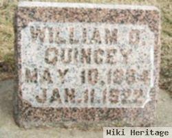 William Oliver Davi Quincey